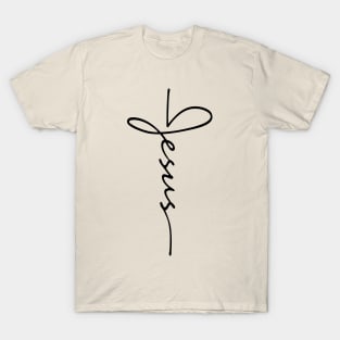 Christian Apparel Clothing Gifts - Jesus Cross T-Shirt